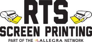 RTS Screen Printing Logo - Part of the Allegra Network